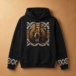 Black Bear Graphic Hoodie